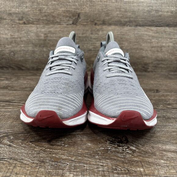 Nike InfinityRN 4 ReactX Running Shoes Women's 7.5 Gray Red White FJ1222-013 - Picture 5 of 9